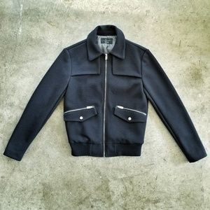 STRUCTURED JACKET (NAVY)